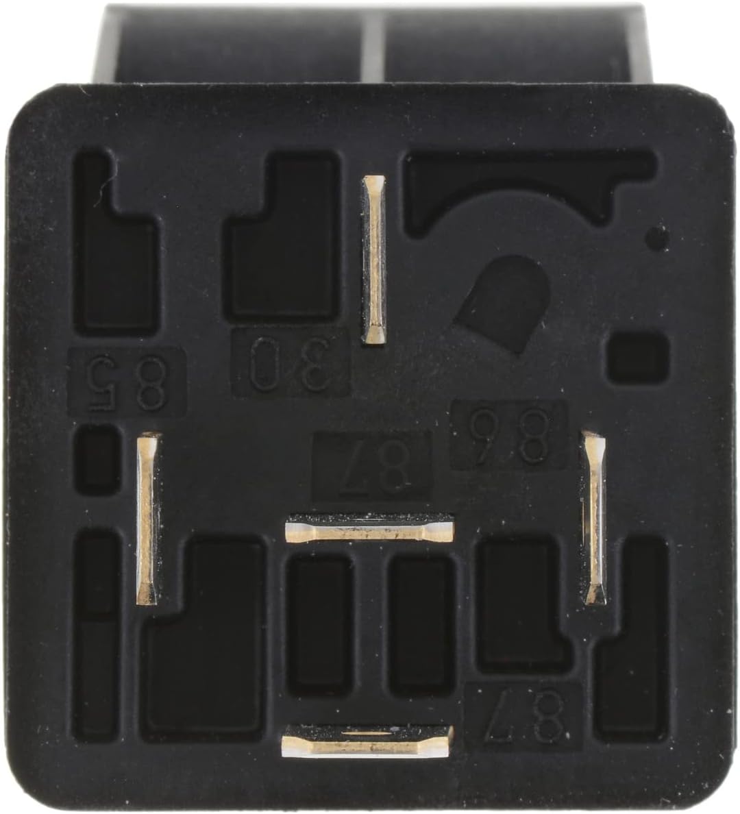 Aiqeer 3 Pezzi 5 Pin Auto Relè, 12V 40A SPDT Veicolo Relè con Presa di Imbracatura e Precablato (Nero