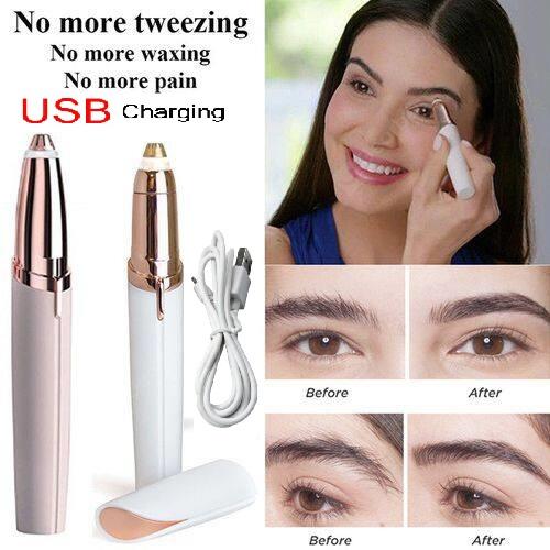eyebrow trimmer with charger