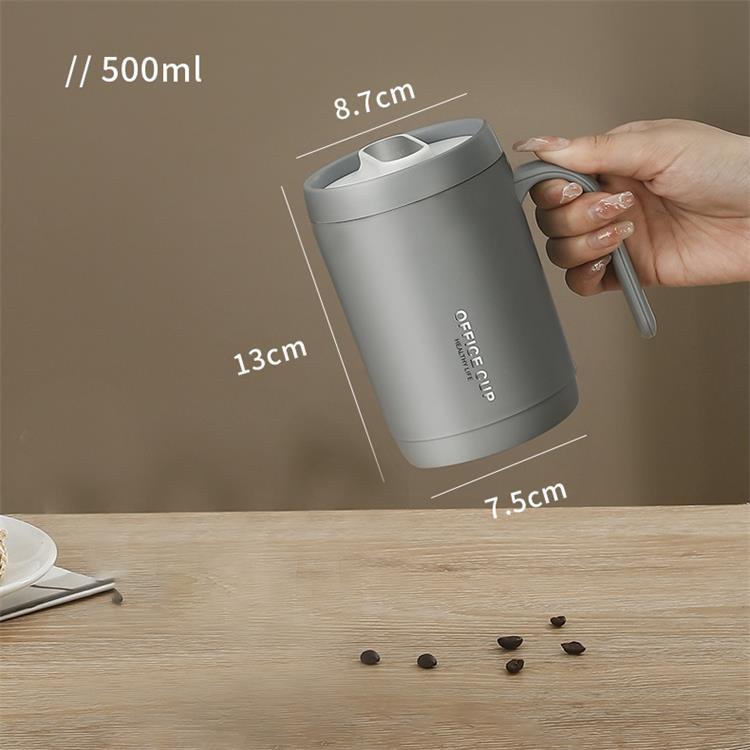 Office Covered Drinking Cup Thermal Insulation Coffee Cup