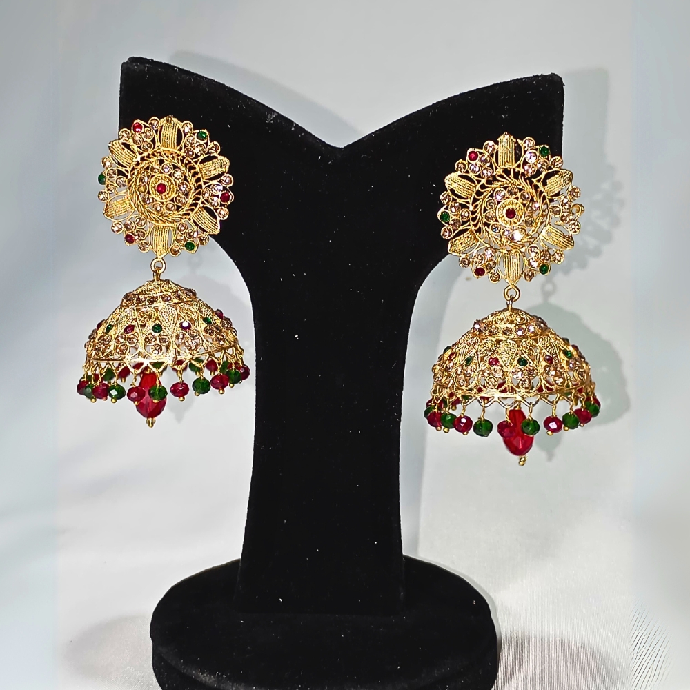 Elegant Jhumka Earrings – Long and Large Earrings for Women and Girls | Stylish Fashion Jewelry for Every Occasion | Traditional and Trendy Accessories to Elevate Your Look