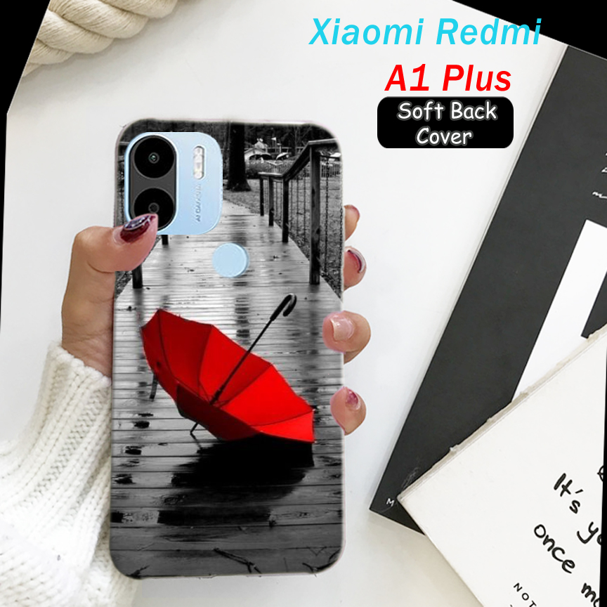 Xiaomi Redmi A1 Plus Back Cover Rain Soft Case Cover