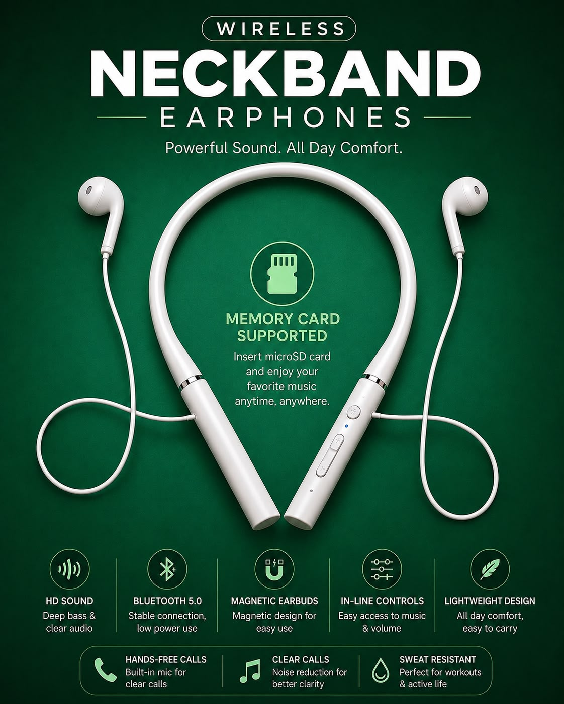 Red Nackband