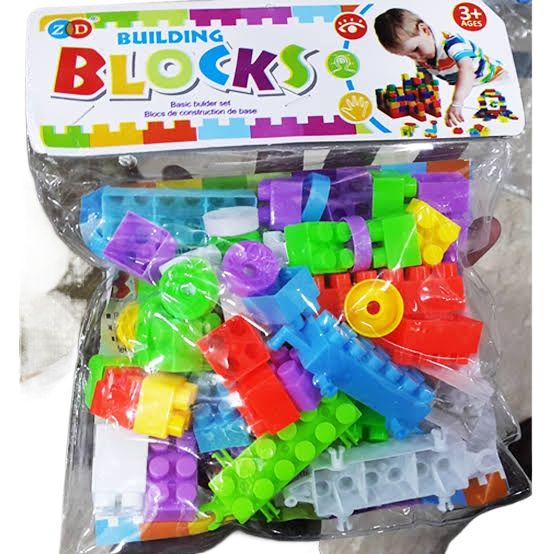 pack of 1--Block Toy Set For Kids Boys and Girls Building Blocks Toys