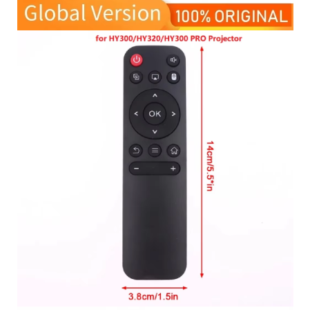 Ronin R4k Led Projector Remote Replacement Original Remote Control Replacement HD 4K Smart Mini Projector for all ...