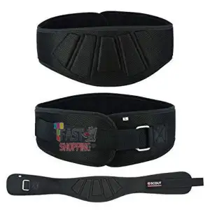 Weight Lifting Gym Fitness Power Belt Back Pain Support Belt - S, M