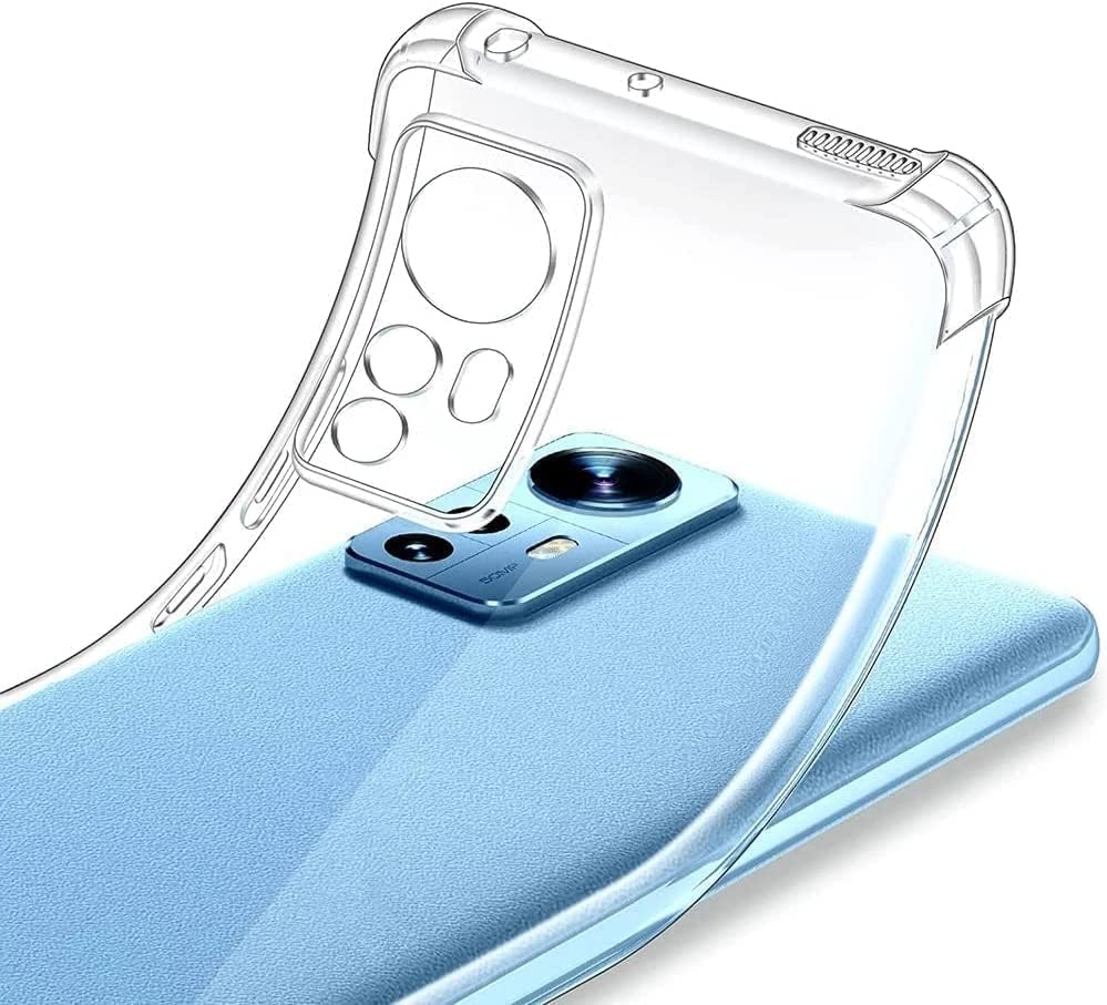 Xiaomi Redmi 12T / 12T Pro 5G / K50 5G Transparent Shockproof Soft Silicone Back Cover – Clear Protective Back Cover For Xiaomi Redmi 12T / 12T Pro 5G / K50 5G