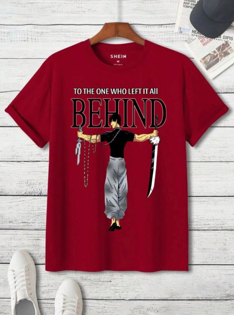 Boy Style Printed T Shirt Cotton O Neck Half Sleeves O Neck T Shirt For Men & Boys