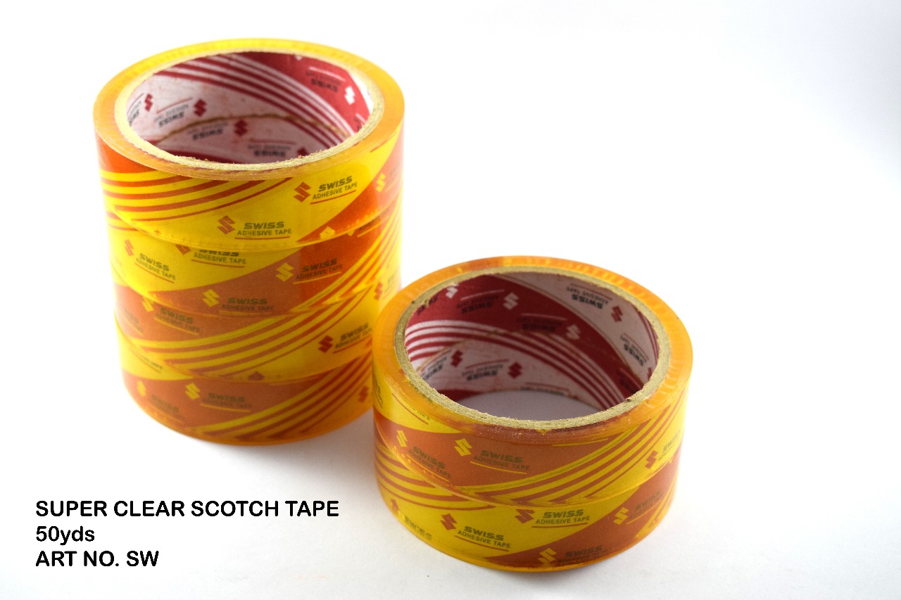 Swiss Super Yellowish Tr Tape 24mm X 50yds Of 01 Pc Price in Pakistan