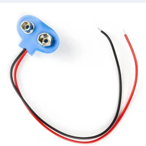 SET OF 1/2/5 PCS - 9V PP3 9Volt Battery Clip Connector T-Type Holder Lead Wire