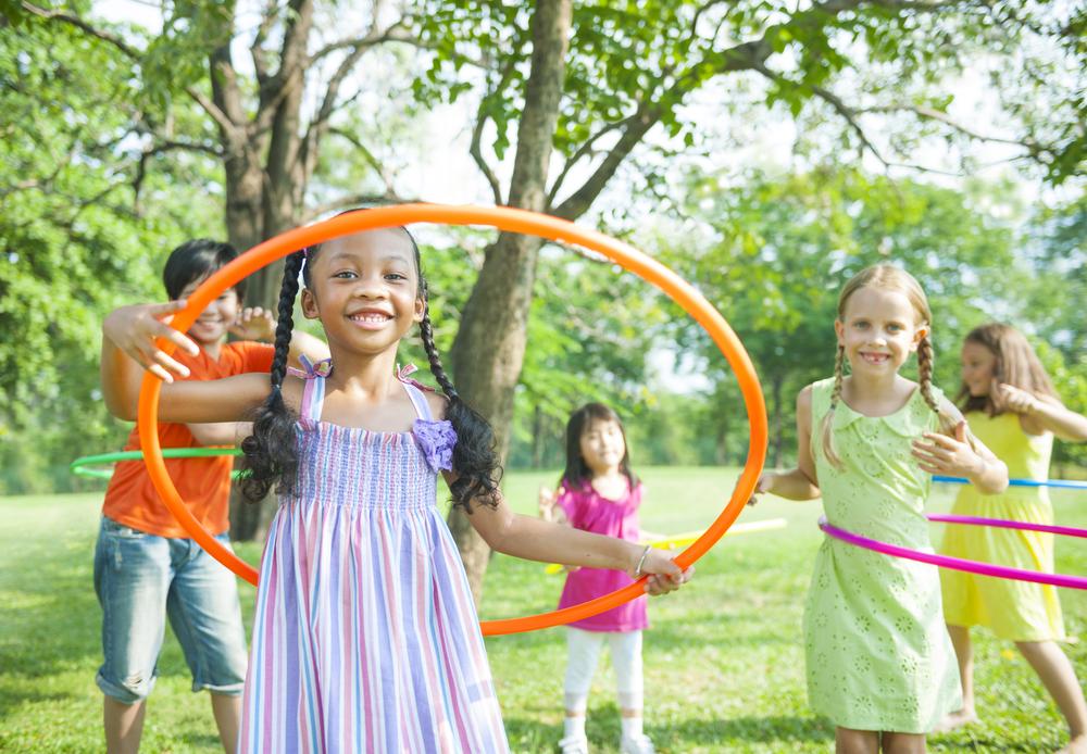 Plastic Hoop Polythene Ring Kids Gym Workout Hula Hoop 24 Inch