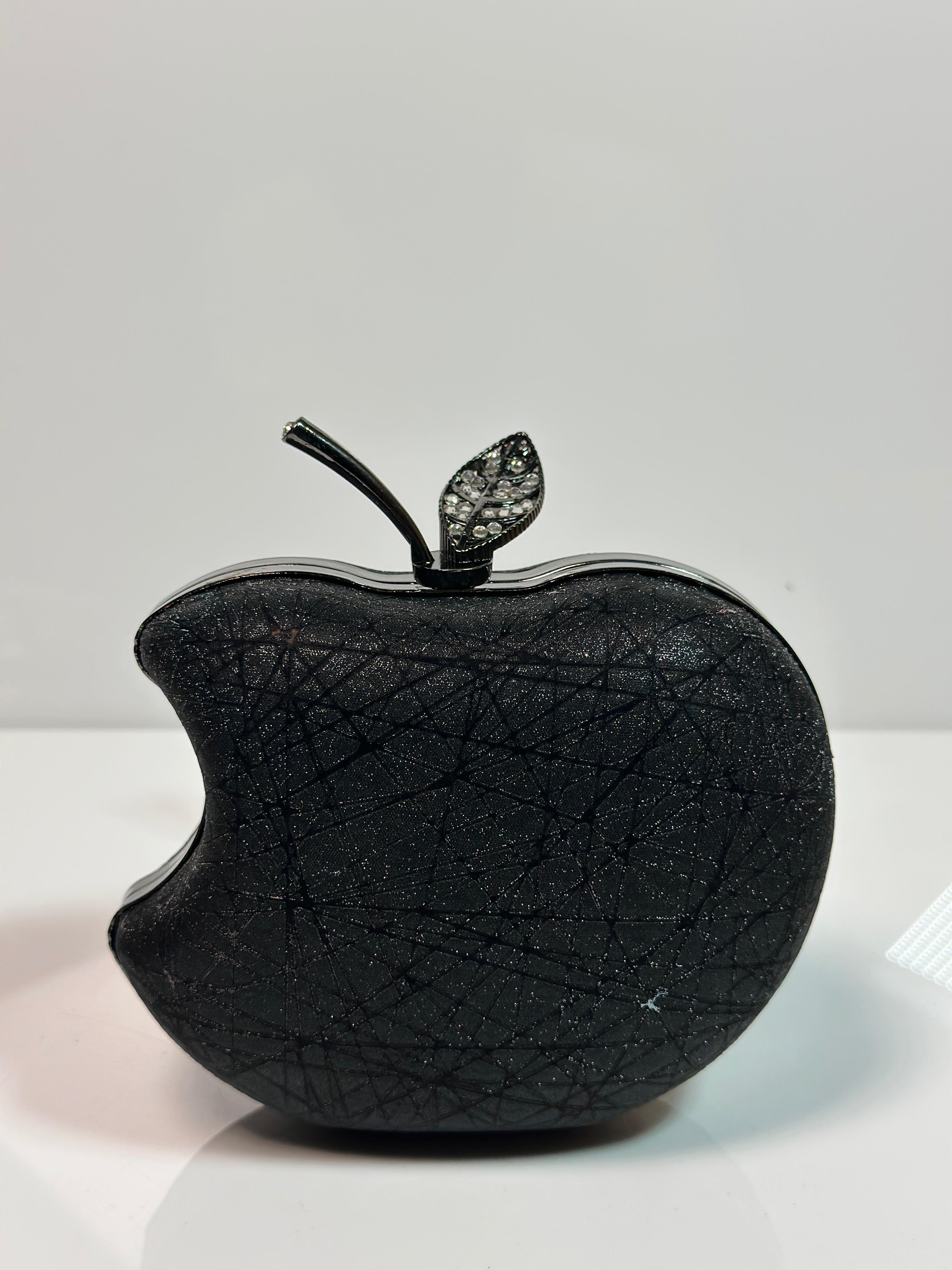 Glamorous Apple Shape Evening Clutch for Women | Perfect Party & Wedding Handbag