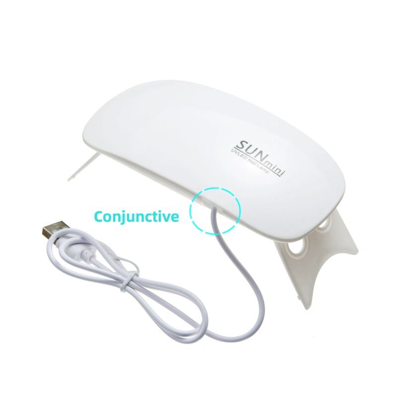 UV LED USB Nail Phototherapy Portable machine - Mini UV LED Nail Lamp Professional LED Gel Nail Dryer with USB Curing Lamp Nail Art Tool Accessory for Home DIY Use |UV LED Gel Varnish Curing Machine