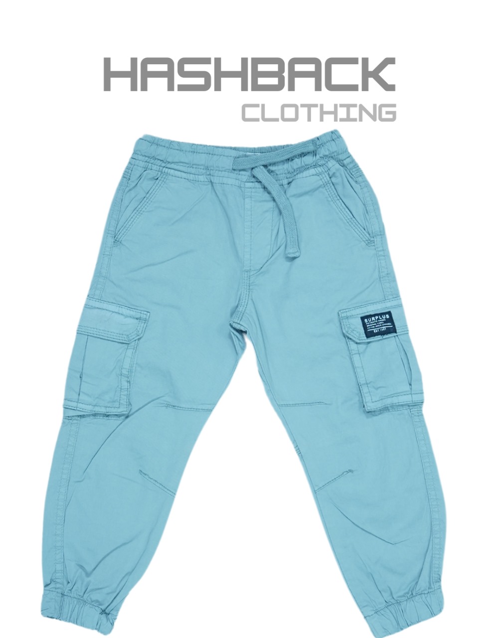 HashBack Kids Cargo Jogger Pant - Trousers for Boys