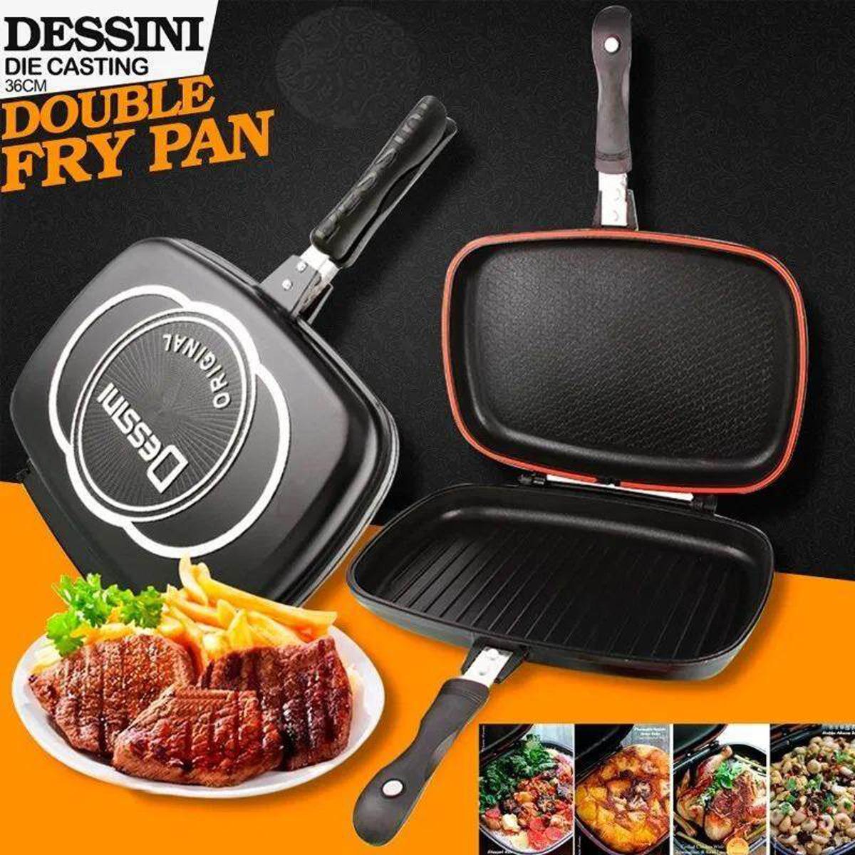 Double Sided Grill Pan Non Stick Double Sided Grill Pan Original