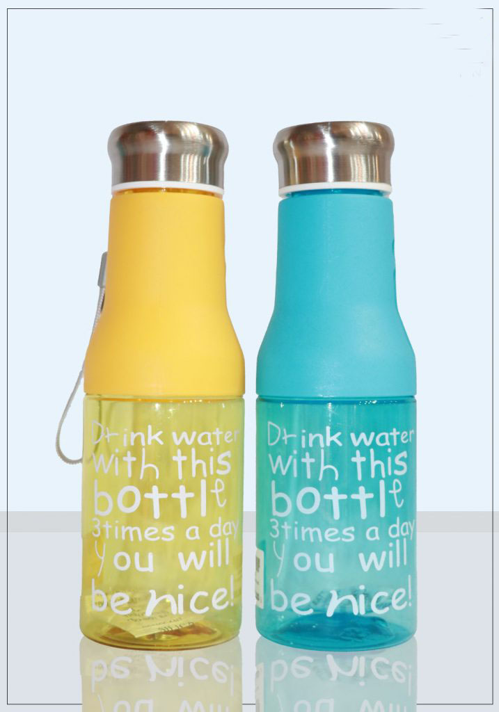 Sports Accessories Univercity Water Bottle College Water Bottle Plastic Water Bottle Nice Design Bottles For Girls - 1Pc