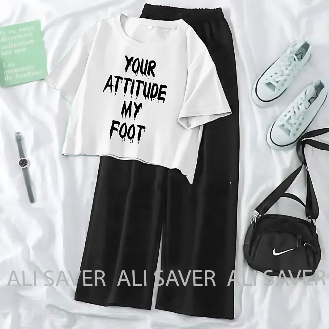 ALISAVER-Chic Crop Top Suits &  Black Flapper for Women/Girls