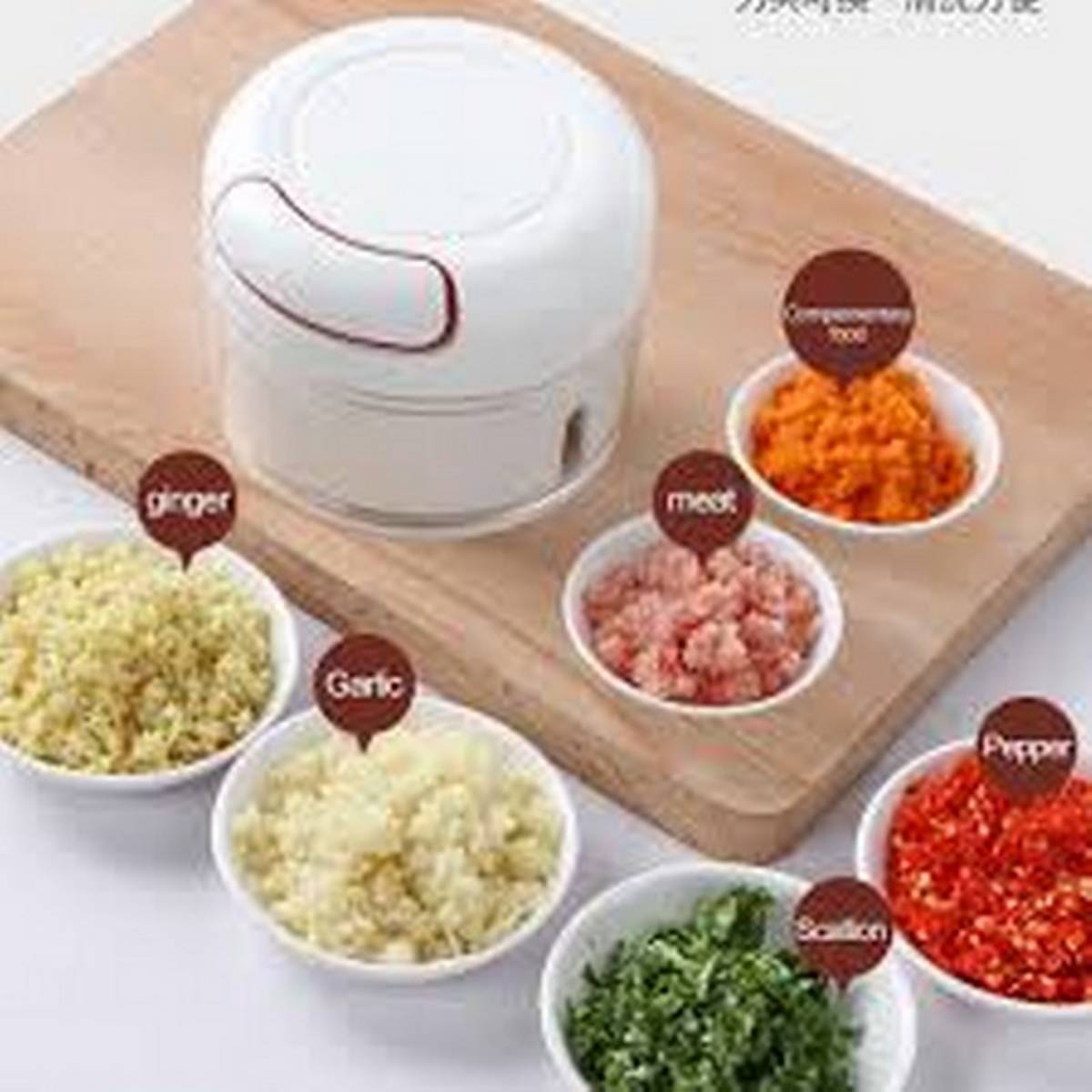 Mini Food Garlic Vegetable Grinder Chopper Chopper Grinder Press for
