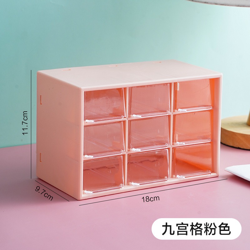 Transparent Storage Box Rack 9 Drawer Set | Daraz.pk