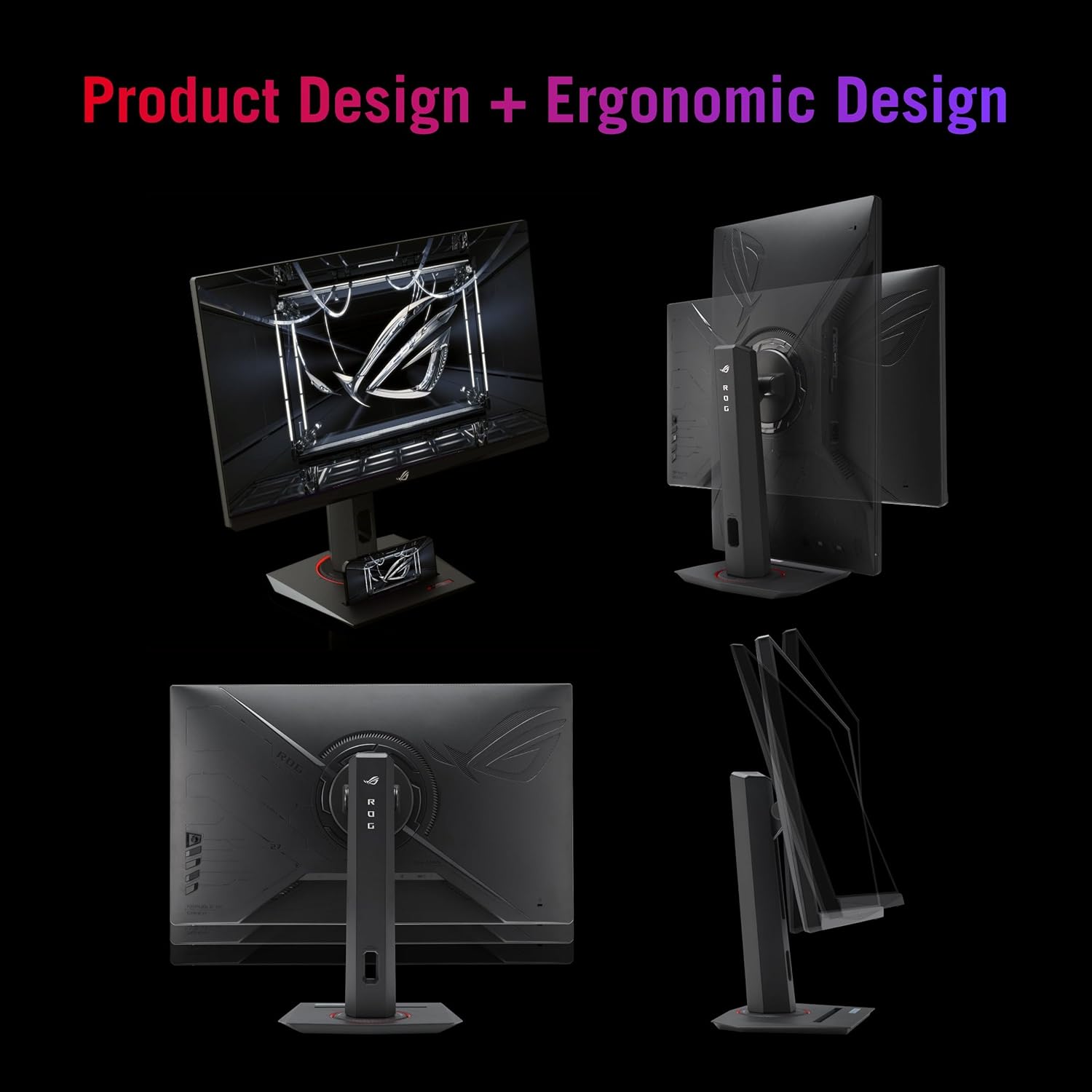ASUS ROG Strix XG27ACS 27inch 180Hz 1ms IPS 2K Type-C Gaming Monitor 2560x1440 1ms (GTG), Extreme Low Motion Blur Sync, USB Type-C, G-Sync compatible, DisplayWidget Center, tripod socket, HDR 18 58d7ee6578d3d4a8537c2db4a3028fca