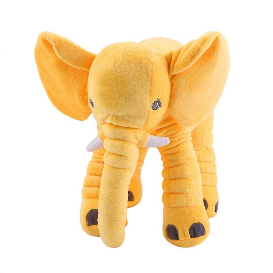 Elephant Stuffed Toy Animal Cushion Kids Baby Sleeping Soft Pillow Plush Toy Cute Elephant Cotton Large Size 24 Inches