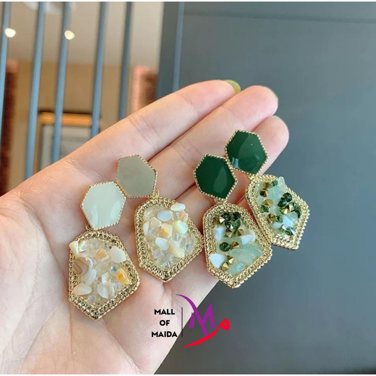 Trendy New Irregular Shape Drop Earrings
