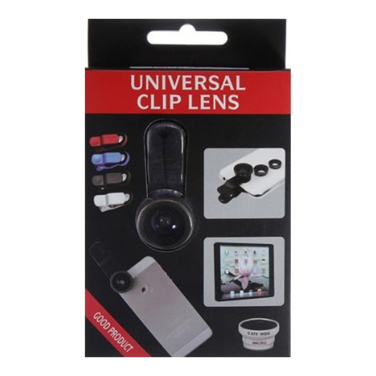 3 In 1 - Clear Zoom Mobile Camera Lens Selfie Mobile Phone Clip Lenses Fish Eye Wide Angle Macro Camera