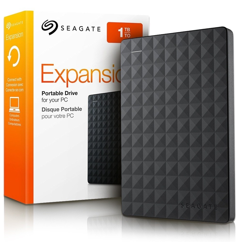 SEAGATE EXPANSION PORTABLE EXTERNAL HARD DRIVE USB 3.0