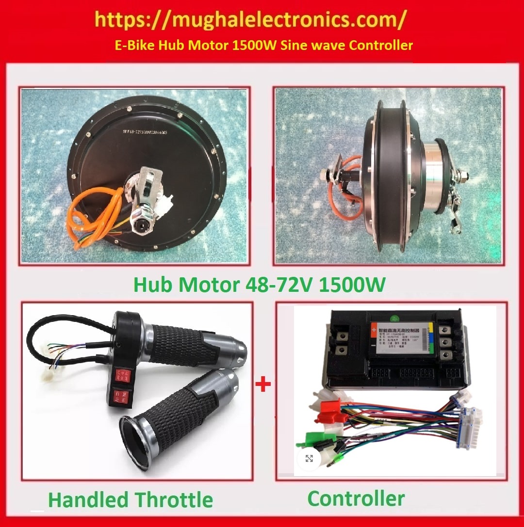 Electric Bike DC Hub Motor BLDC Brushless Rear Wheel Motor