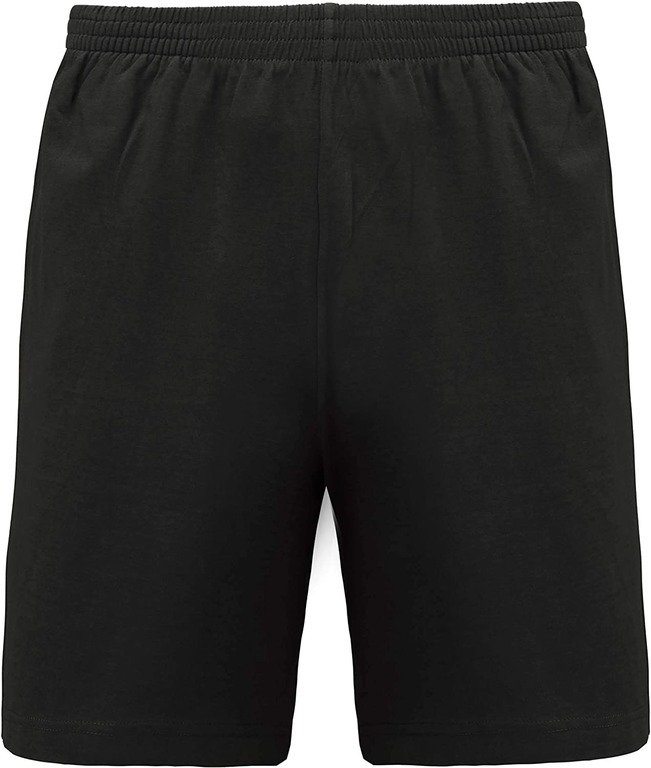 Black  Plain Short For Boys and Men Beach Wear