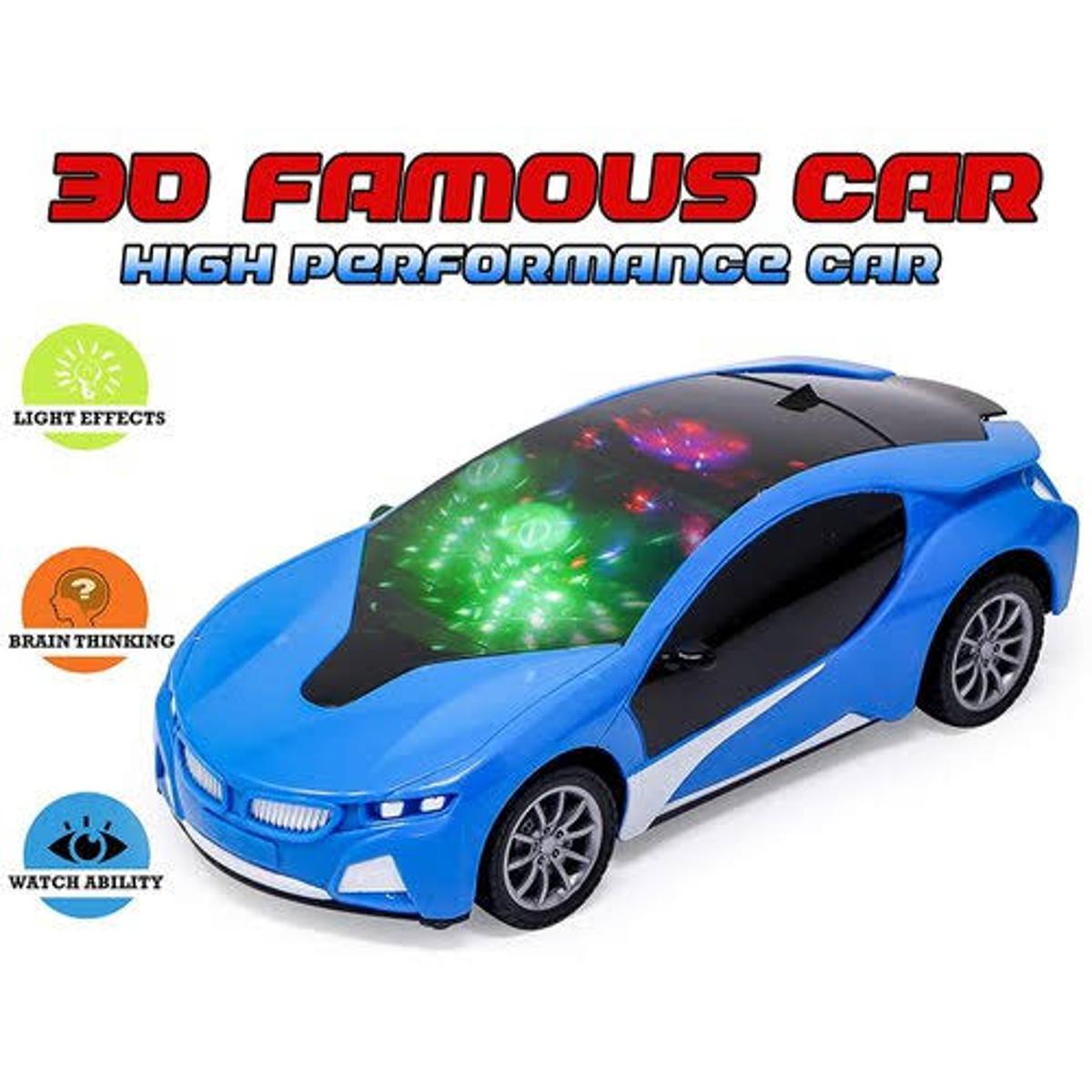 3D Famous Car Remote Control Car With 3D Lights