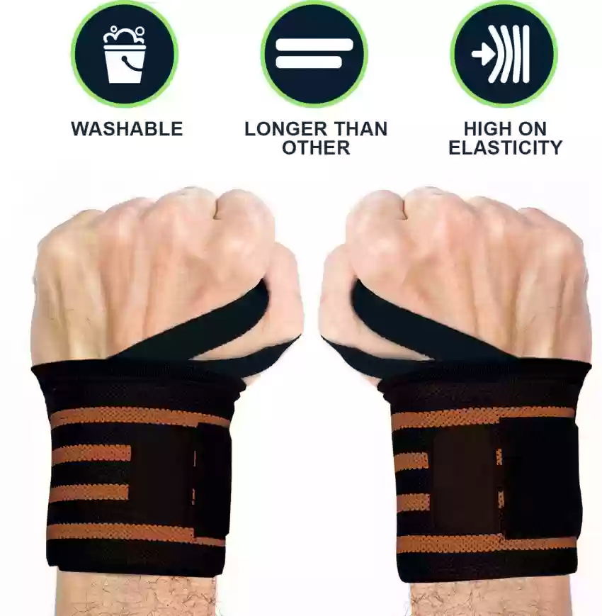 Weightlifting Wrist Wrap | hand wrap| Gym | Good Quality for men