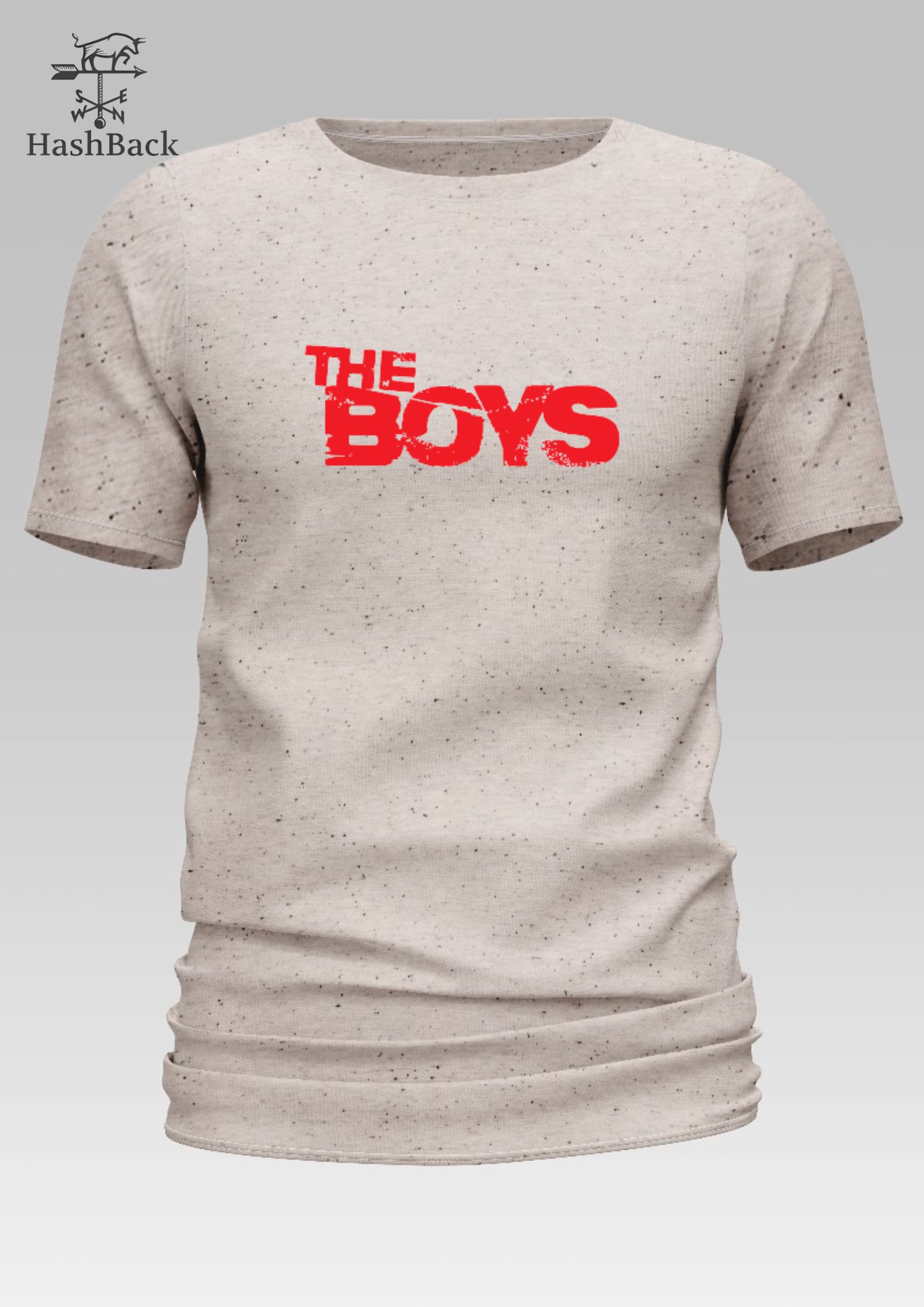 HashBack basic Oversized premium Tshirt For Men The Boys Printed