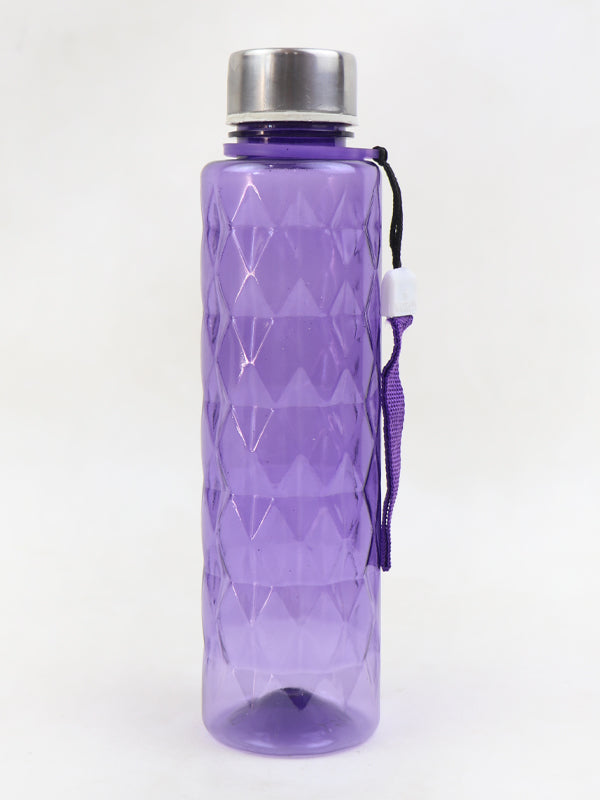 Cut Price Plastic Transparent Water Bottle Purple Daraz.pk