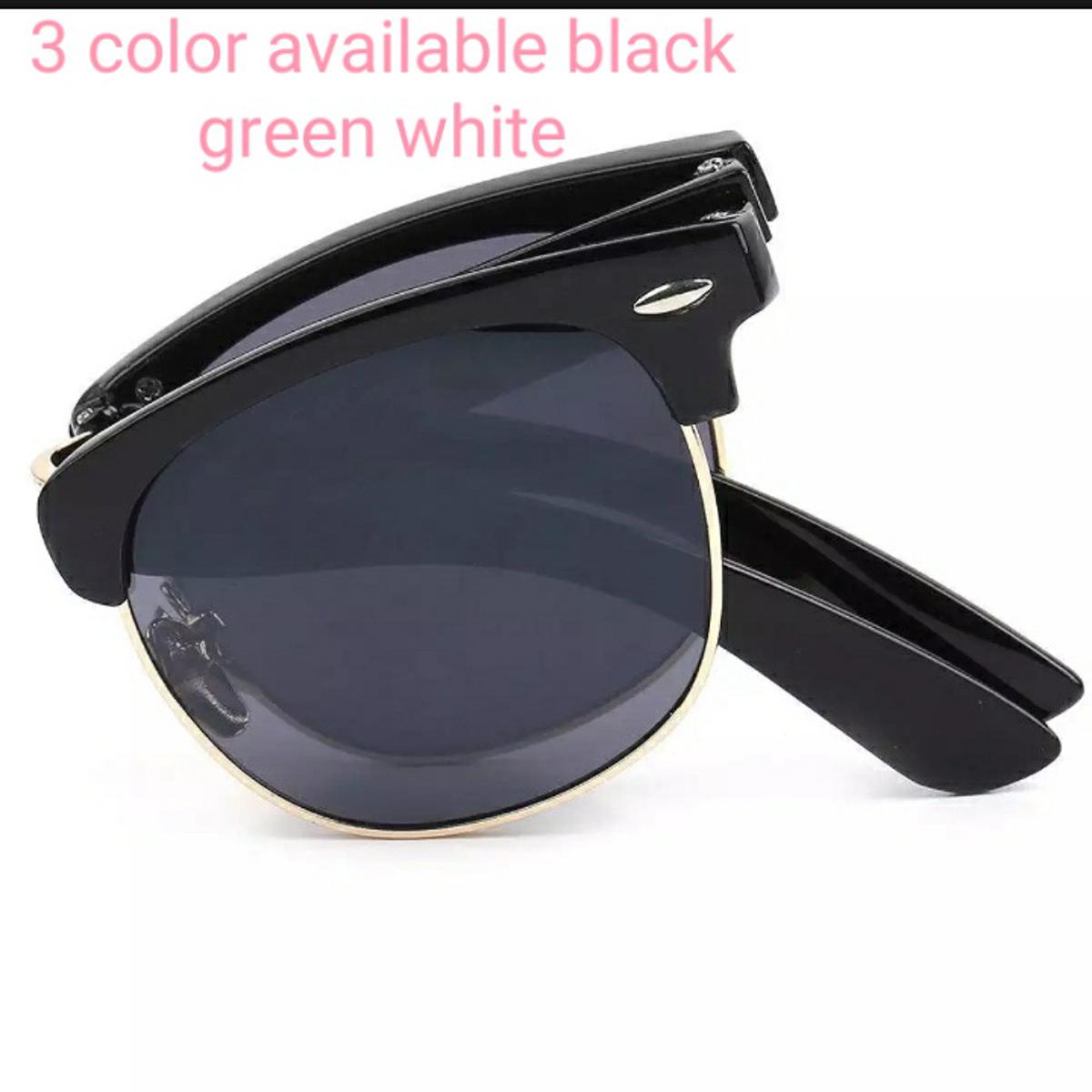 Folding Sunglasses For Men Women foldig glasses high quality 3 color available with free glasses box. Latest design