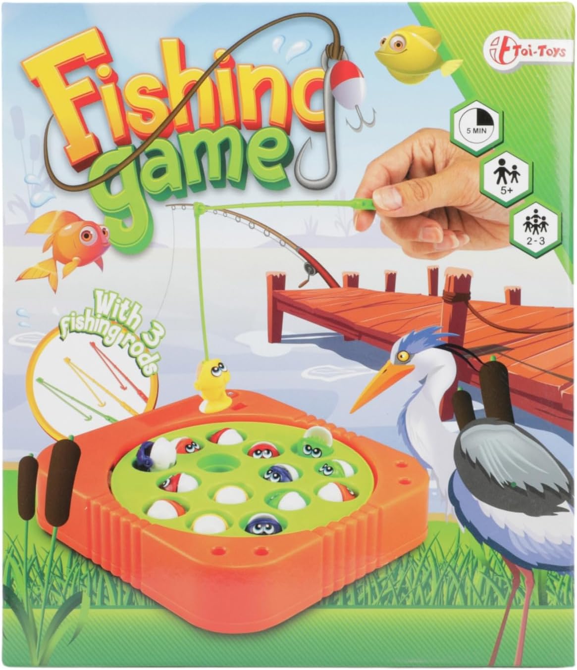Magnetic summer fishing game for children – Educational puzzle fun games toys for school children girls & boys – Early Education for kids – Electric Fishing Games with light & music – Birthday Eid gift for children