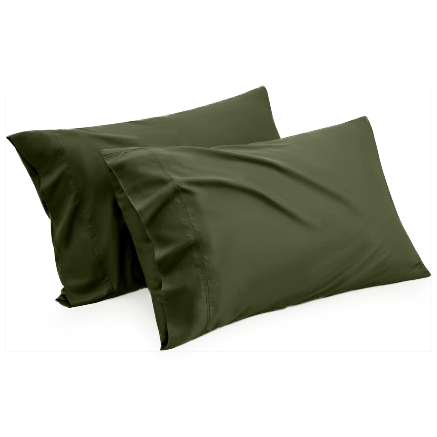 Fast Forward Pillow Cases Pack of 2 Queen Size Pillowcases - Soft Brushed Microfiber with Envelope Closure, Shrinkage & Fade Resistant