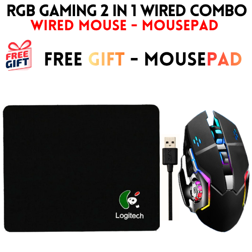 7 Button Mouse - Pad