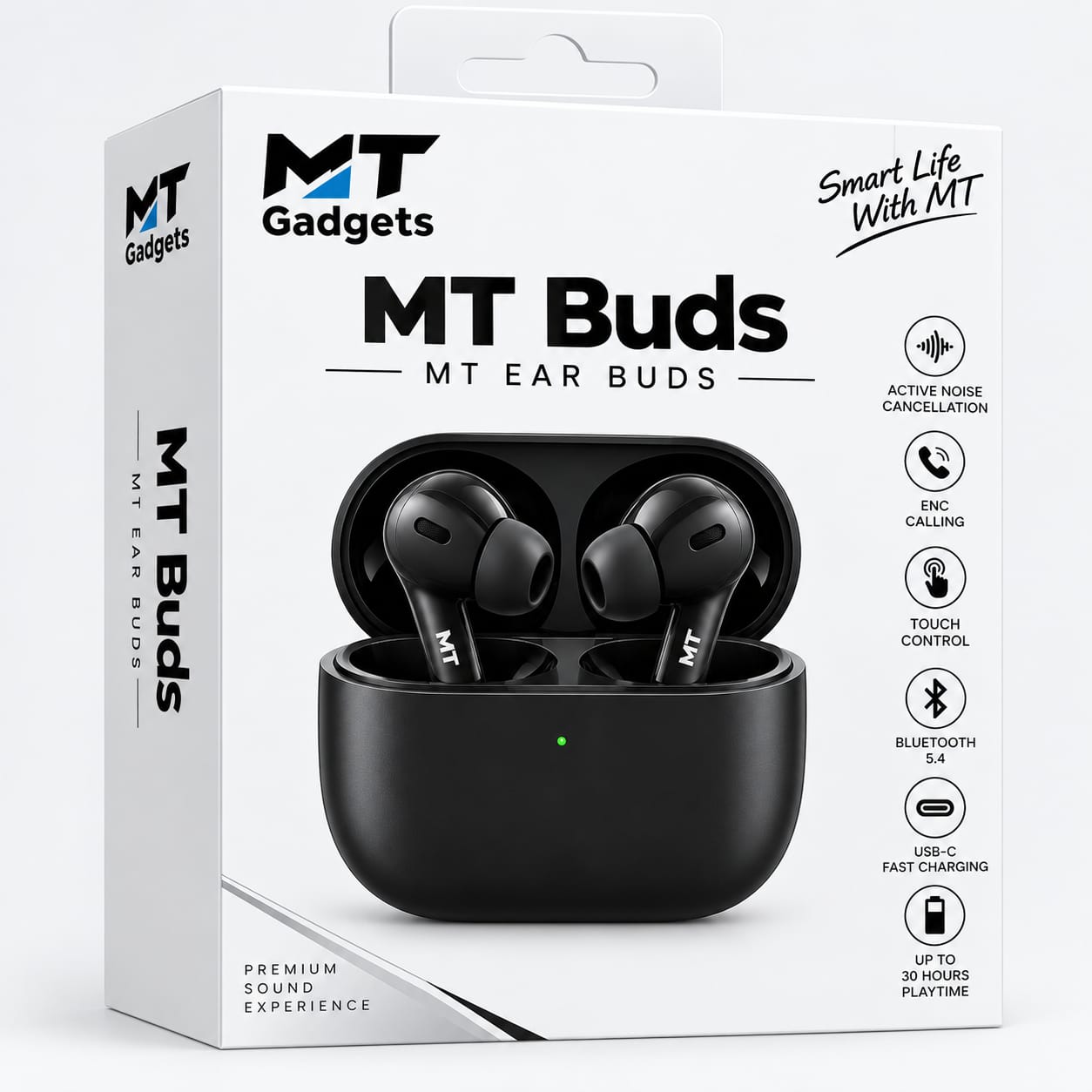 Original M90 TWS Wireless Earbuds Touch Control 5.3 Headset Waterproof 9D Hifi Quality Earphone Stereo Sports Headphones With Microphone Gaming Buds with Power Bank