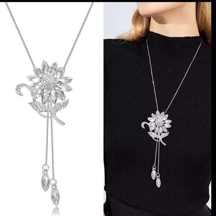 Crystal Pendant Necklace Women Fashion 