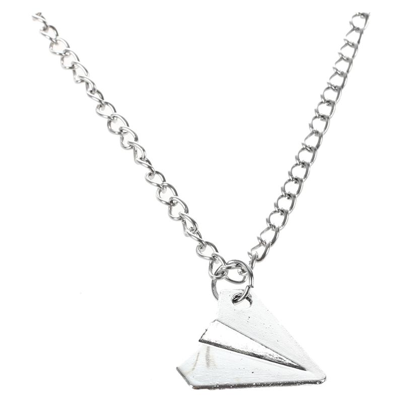 Trendy Paper Airplane Necklace Snatch One Direction Pendant