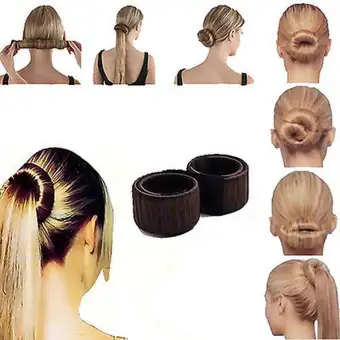 Pack Of 2 Hairagami Hair Bun Classic Pony Spiral Buy Online