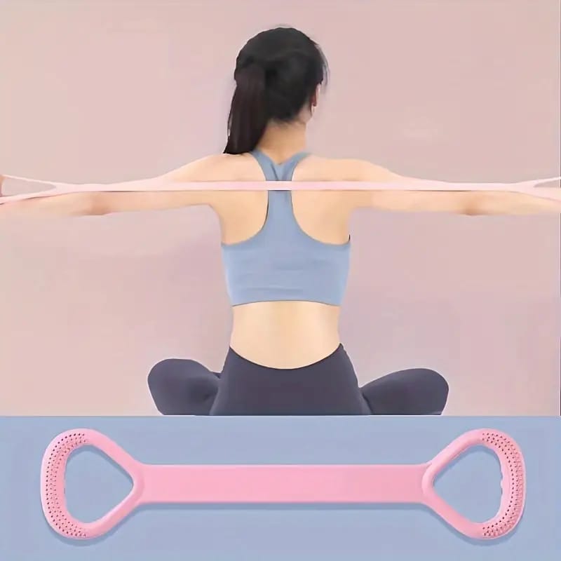 NEW Hot Yoga Gum Fitness Resistance 8 Work Chest Expander Rope Workout Muscle Fitness Rubber Elastic Bands For Sports Exercise Resistance Band Exercise, Workout Bands For Home Fitness, Pilates, Physical Therapy, Strength Training, CrossFit Weight Loss Me price in Pakistan