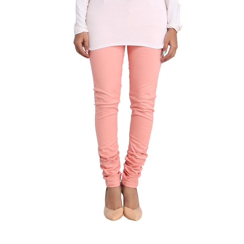 Blush Pink Slim fit Jeans for Women 