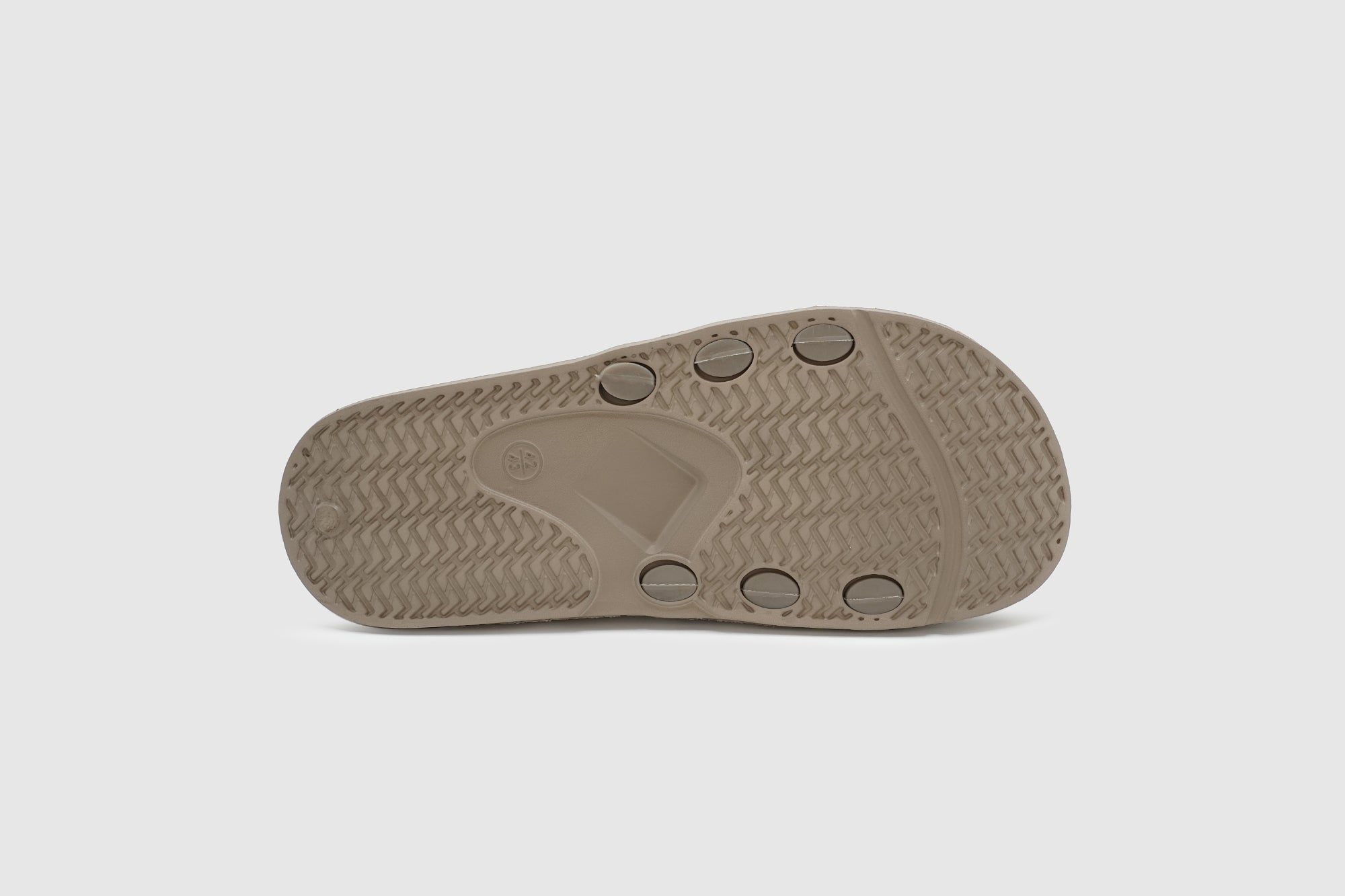 Deluxe Footwear open greige Luxury Check Slides For Men & Women - SS26