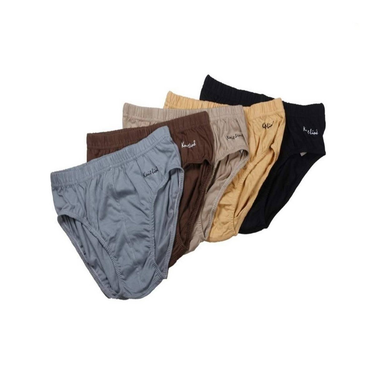 Knitline Economy Men'S Underwear - Pack Of 3 High-Quality Cotton Knitted Men'S Briefs - Stay Comfy With High-Quality Cotton Briefs