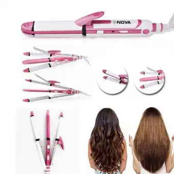 shinon hair straightener 4 in 1