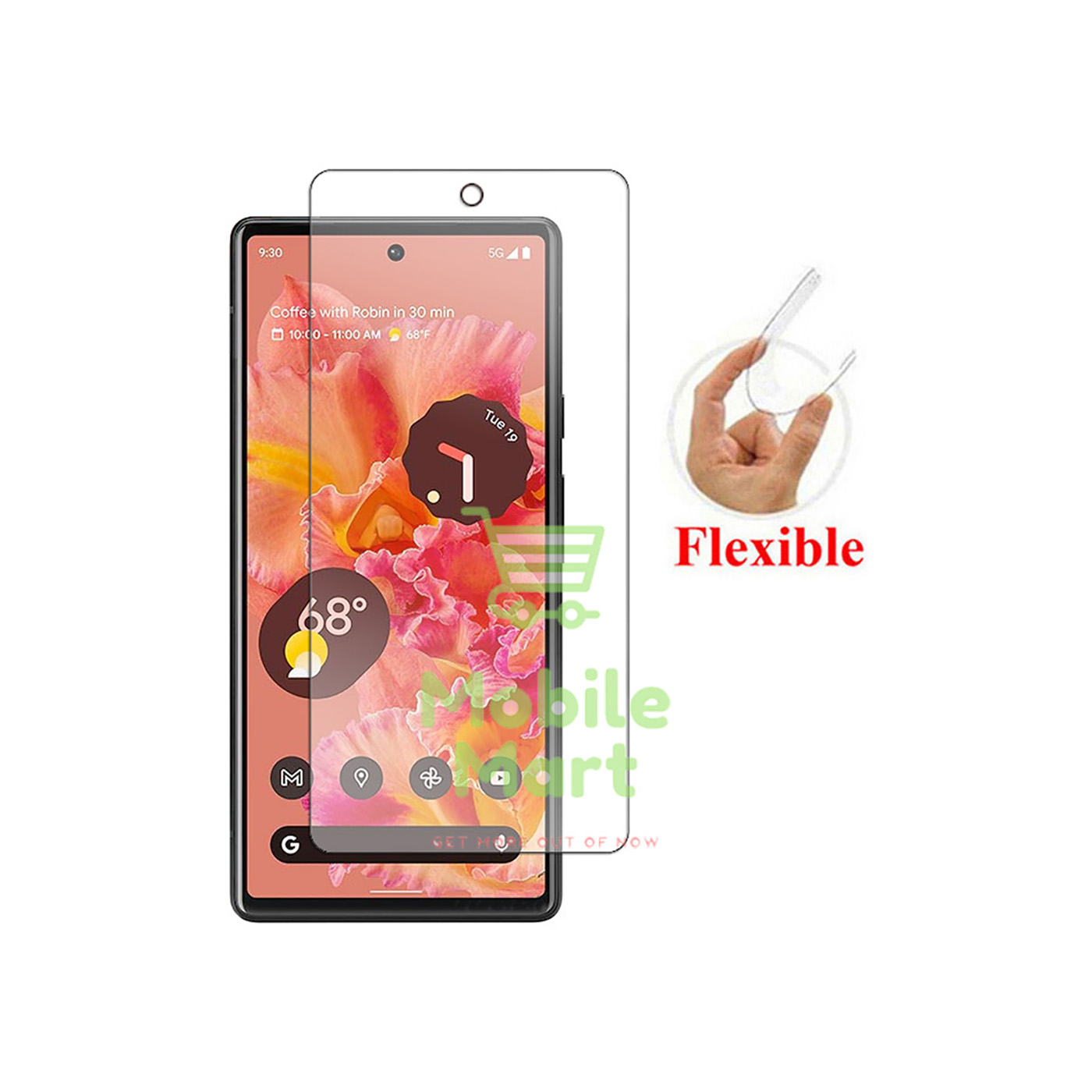 Google Pixel 6 Unbreakable Gorilla Flexible Tempered Glass High Quality Screen Protector For Google Pixel 6 price in Pakistan