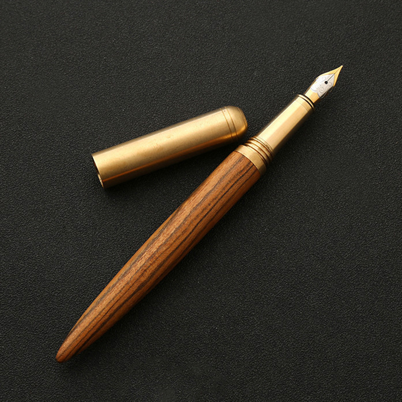 Sandalwood Fountain Pen Fine Nib Calligraphy Pen Writing Stationery SEVICH Daraz.pk