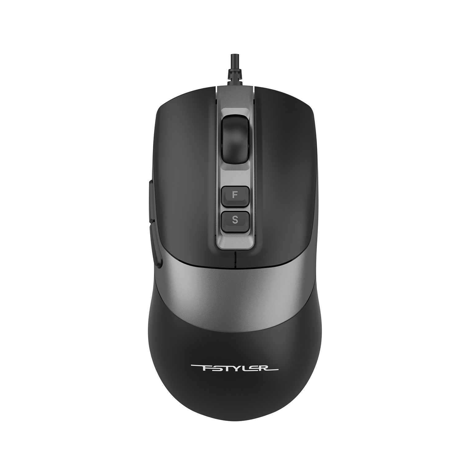 A4Tech FM50S Plus Optical Wired Mouse - 4000 DPI - 1000Hz Report Rate - Silent Clicks - For PC, Laptop