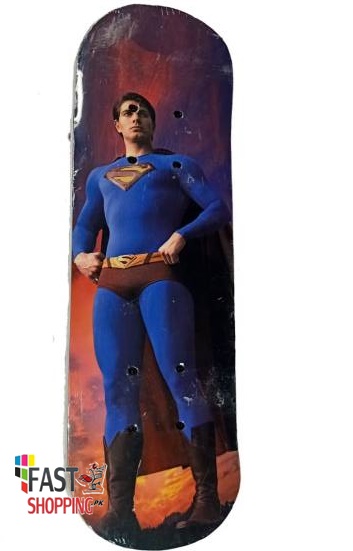 Super Man Skateboards Pure Wood with special Wheels 23 inch length large Skate Board